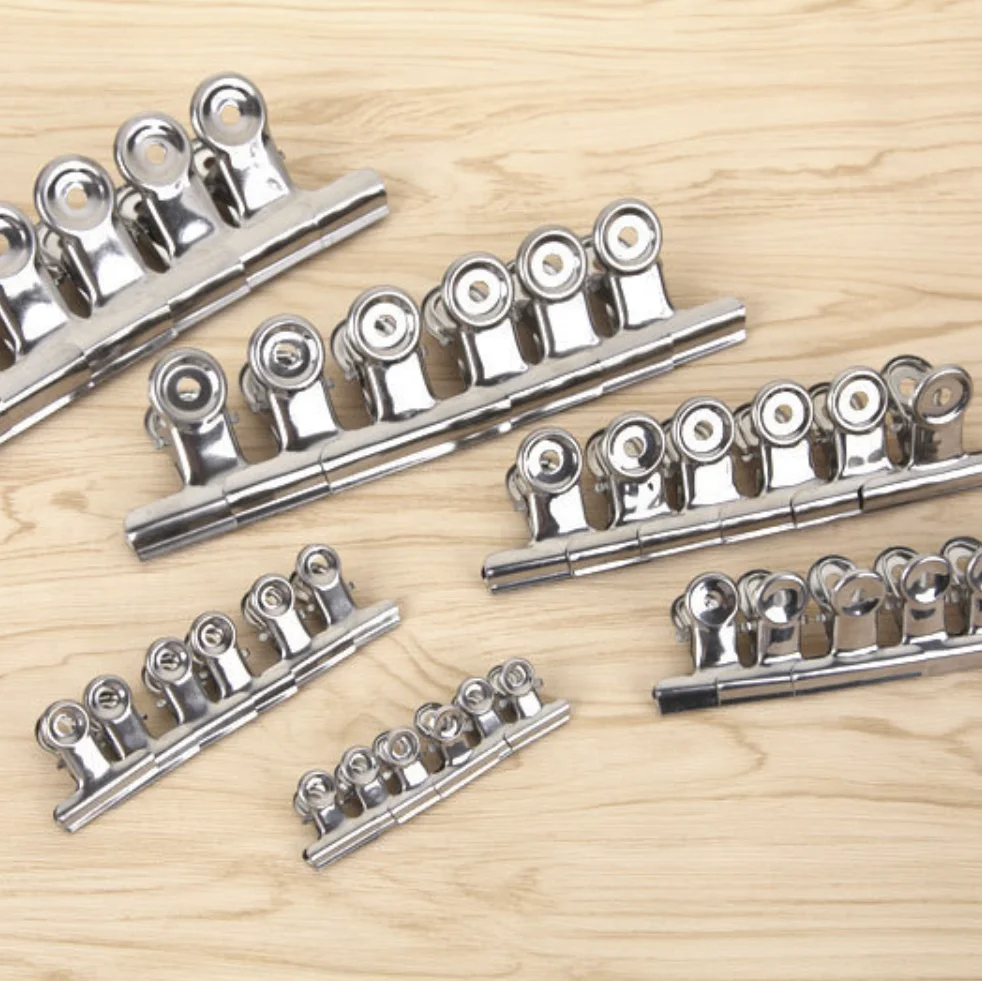 Wholesale Color Metal Paper Binder Clips For Home School Office