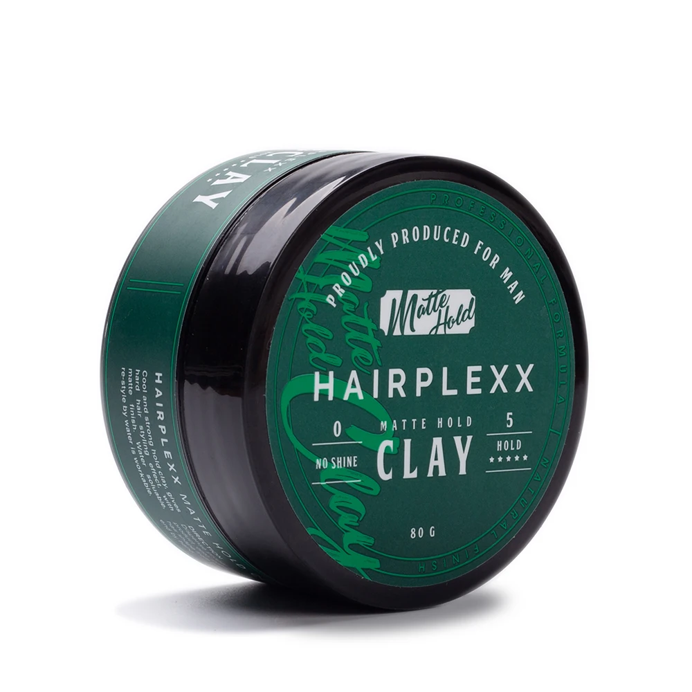 Professional High Hold Ultra-Matte Finishing Clay for All Hair Types