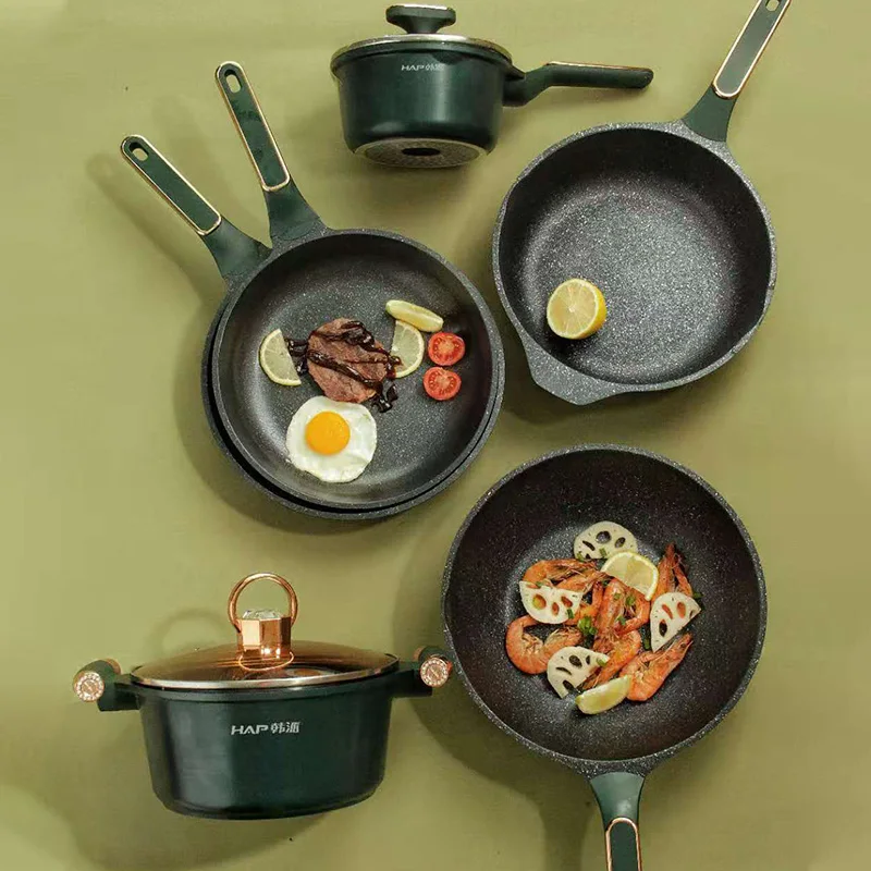 
Wholesale Promotional Non-Stick Cookware Metal Milk Pot Enamel Mini Soup Pot 