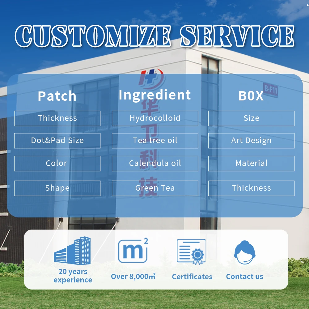 Hydrocolloid Acne Pimple Patch, Used for Blemish Chin & Cheeks, Mixed Hearts,  Regular Blemish Patches with Certificate