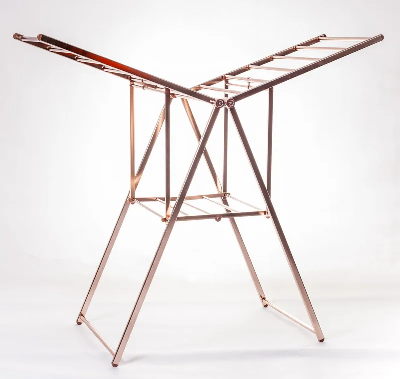 AL-7019-1.47  multi-functional high folding  aluminum  clothing rack towel stand