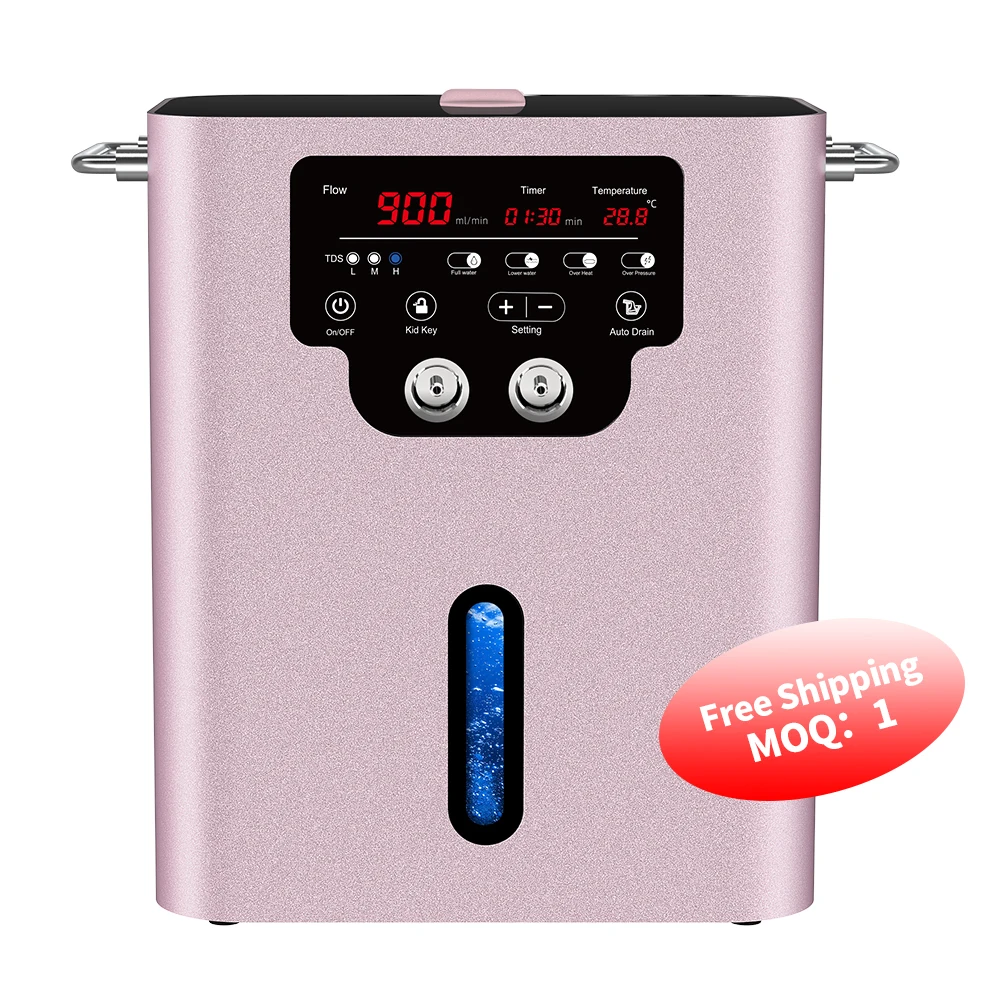 Suyzeko Home Healthcare 900ml SPE PEM Water Electrolyzer Hydrogen Oxygen Generator Inhaler Therapy Machine