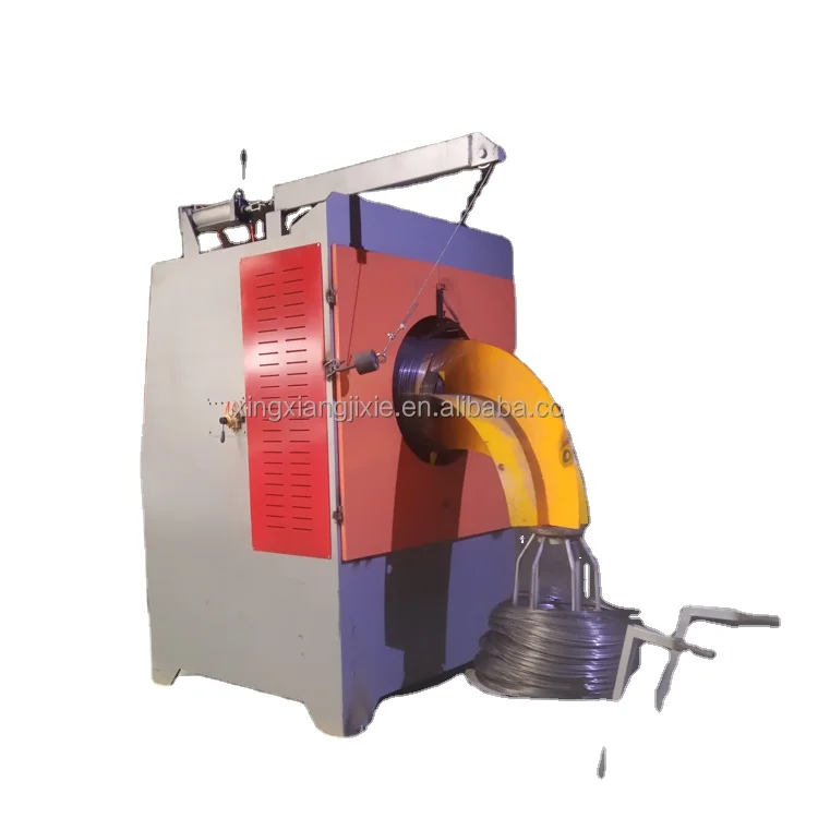 Hebei Xingxiang elephant nose coiler wire take up machine for Galvanizing production line match usage with wire drawing machine