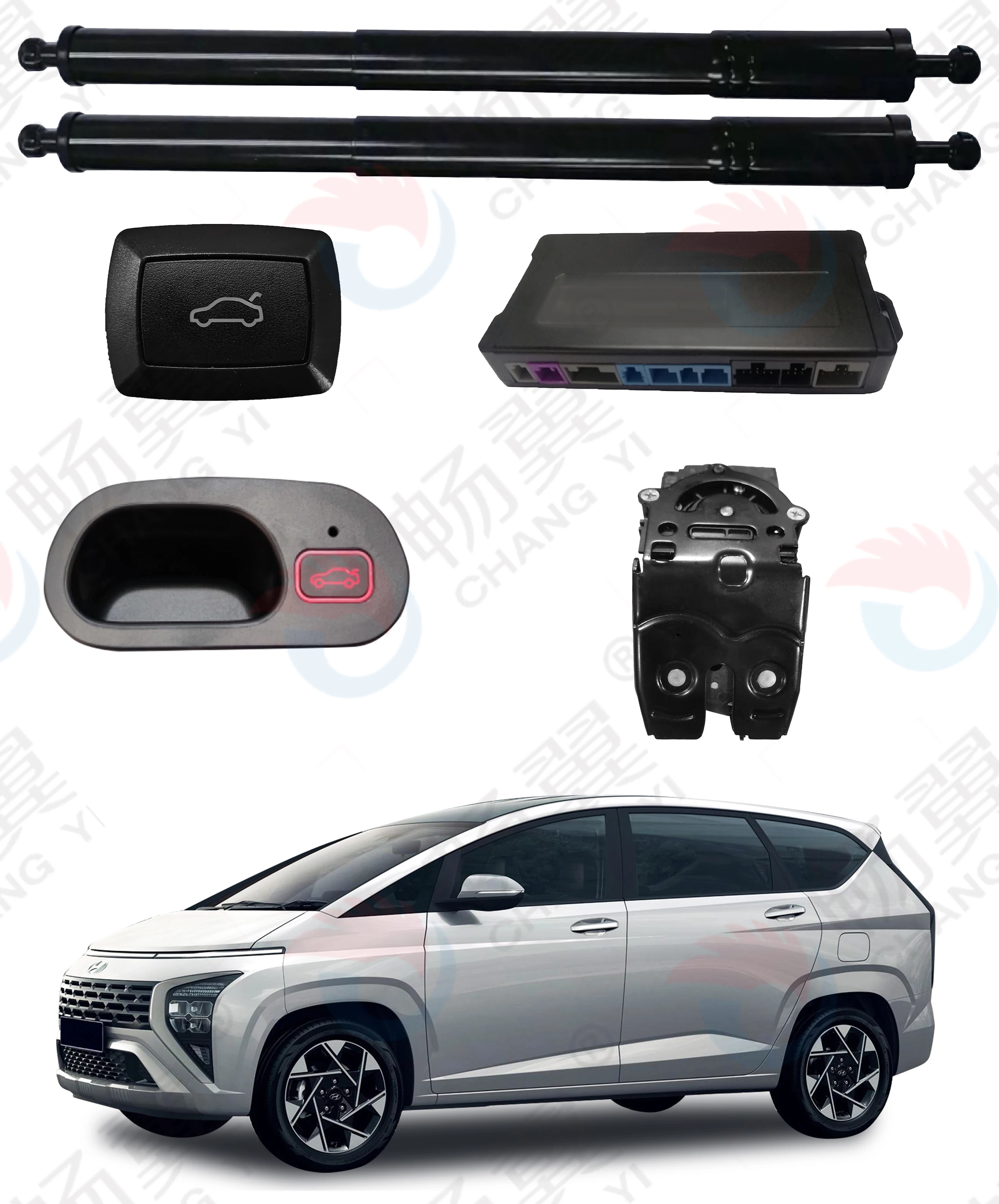 Hyundai Stargazer 2022 Electric tailgate lift system Trunk Rear Door Assist power tailgate lift with foot sensor optional