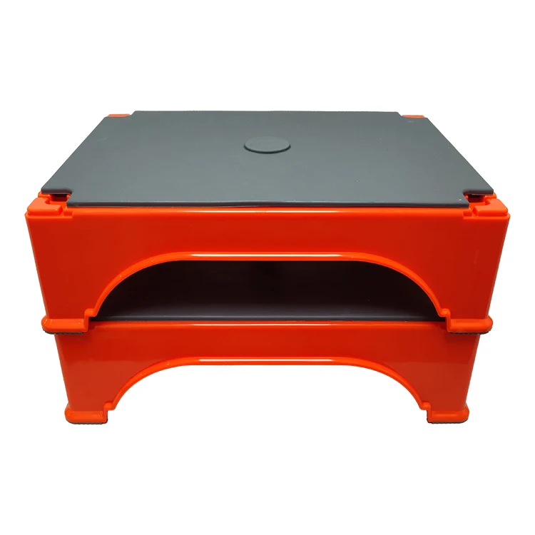 Ergonomic Heavy Duty Step Stool 400 Lbs Lightweight Short Step Stool Slip-Resistant Bath Step Stool For Water-Resistant Surface