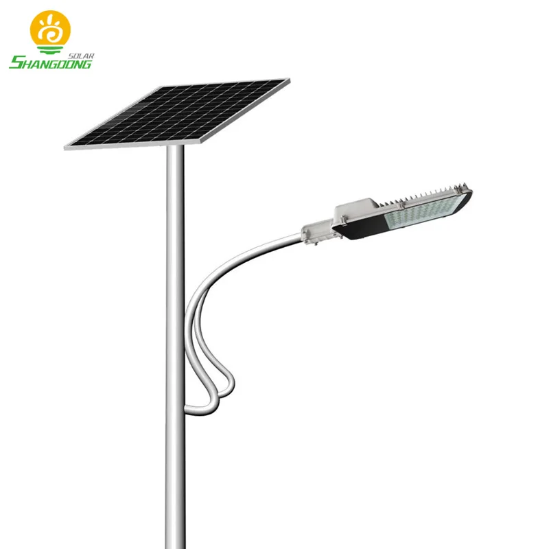 
Power 60W Outdoor Lamppost LED Solar Street Light 