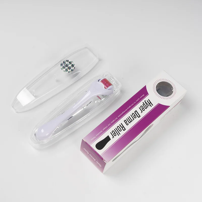 zgts clinicares treatment solution derma roller High quality beauty Micro pin derma roller 540 needle for hair regrowth facial