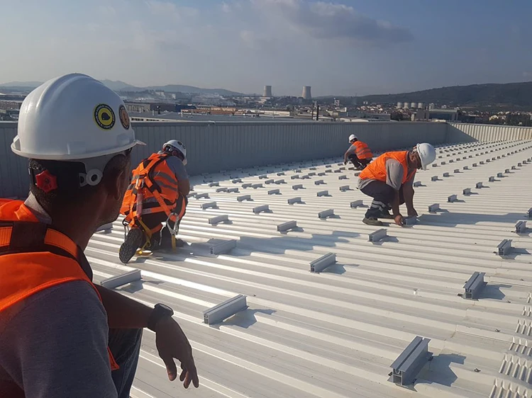 Wholesale Al6005-t5 Solar Panel Roof Rail For Buy Extruded Aluminum PV Mounting System Solar Rails Brackets