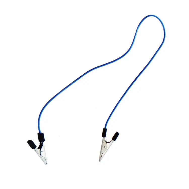 Physical Electromagnetism Teaching Aids physical experiment alligator clip test electric connecting wires for students