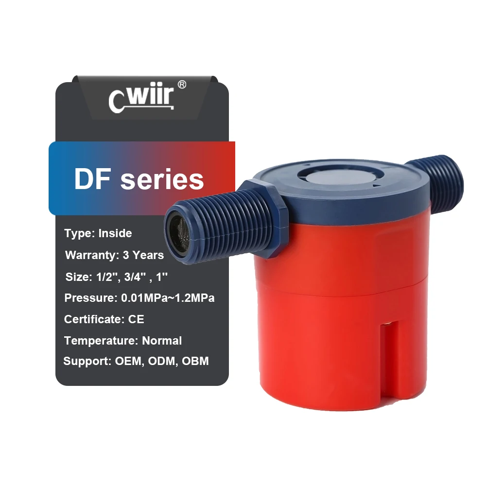 WEIER DF15 OEM manufacturer Inside Horizontal liquid flow automatic control water valve