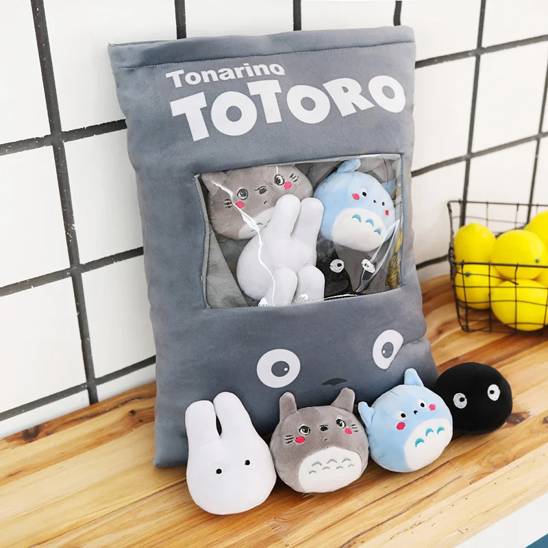 Totoro stuffed chinchilla toys totoro toys set