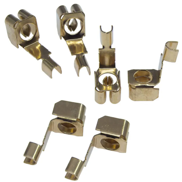 6.3mm Male Brass Terminal for 1.0mm to 2.5mm Cable