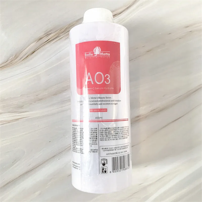 B Exfoliating Solution AS1 SA2 AO3Facial Skin Care Microdermabrasion Facial Serum Cleansing Solution 400ml Liquid Beauty Machine