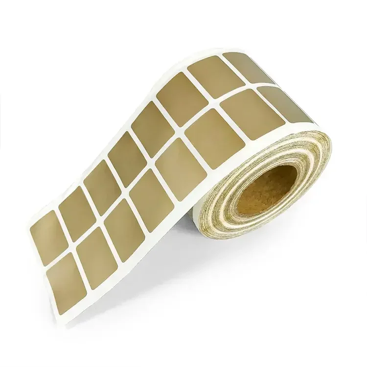 Custom 3d left word anti-counterfeiting sealing holographic recyclable label sticker