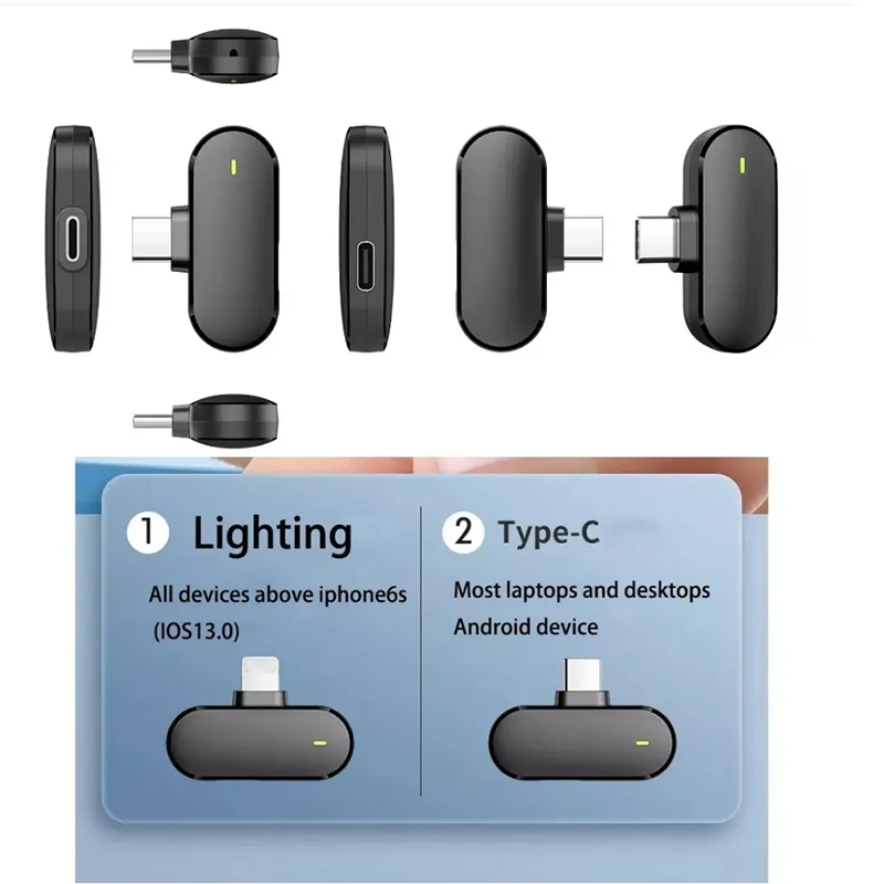 Lavalier Microphone Tooya K80 1T1 long-distance high-definition radio for webcasting microphone wireless professional