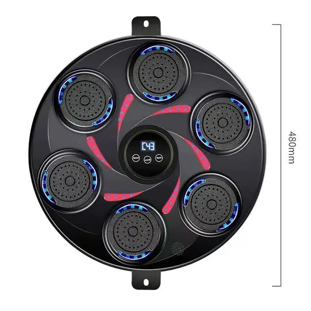 RS Wall Mounted Electronic Smart Boxing Game Punching Machines Training Machines Multifunctional Punch Music Boxing Machine