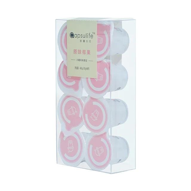 Capsules Coffee Milk Tea Drink Coconut Fruit  Original Coconut