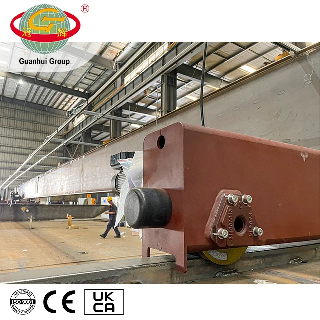 Compact Size European Style Crane Parts End Carriages for Single Girder Overhead Crane