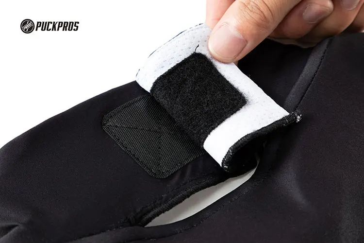 Professional custom hockey neck guard shirt cut resistant long sleeve compression hockey top