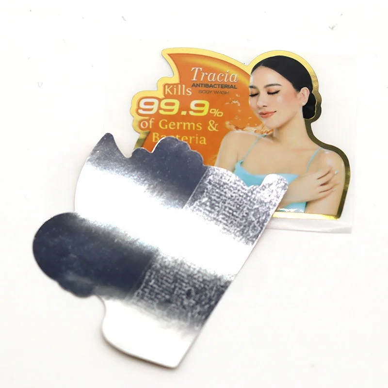 Printing Custom Adhesive Shampoo Bottle Pet Label Stickers Private Sticker Partial Glue killed label For Skin Care