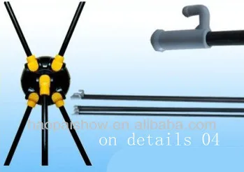 Panda Style Standee Low Price X Banner Display Stand Display Rack