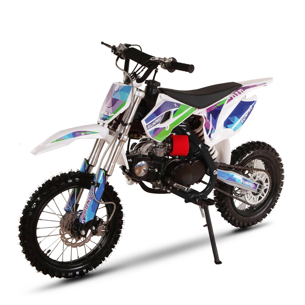 two wheel 14/12 110cc 125cc gasoline engine kids gas dirt bikes