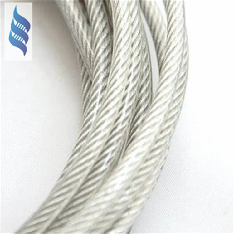 Hot Sale Safety Net Clear Color SUS304 3X7-1.5-2.0mm with Nylon Coated Steel Wire Rope