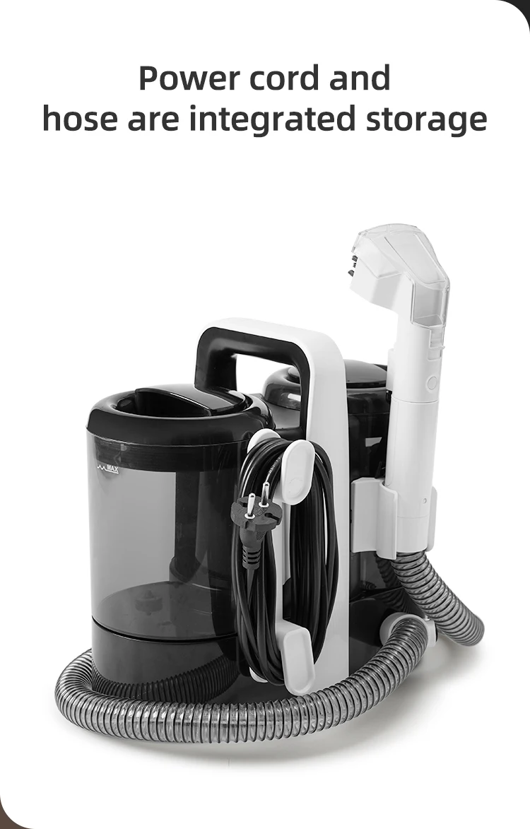 15KPA Vacuum Water Collect Window Cleaner with Extra Extendable Long Handle