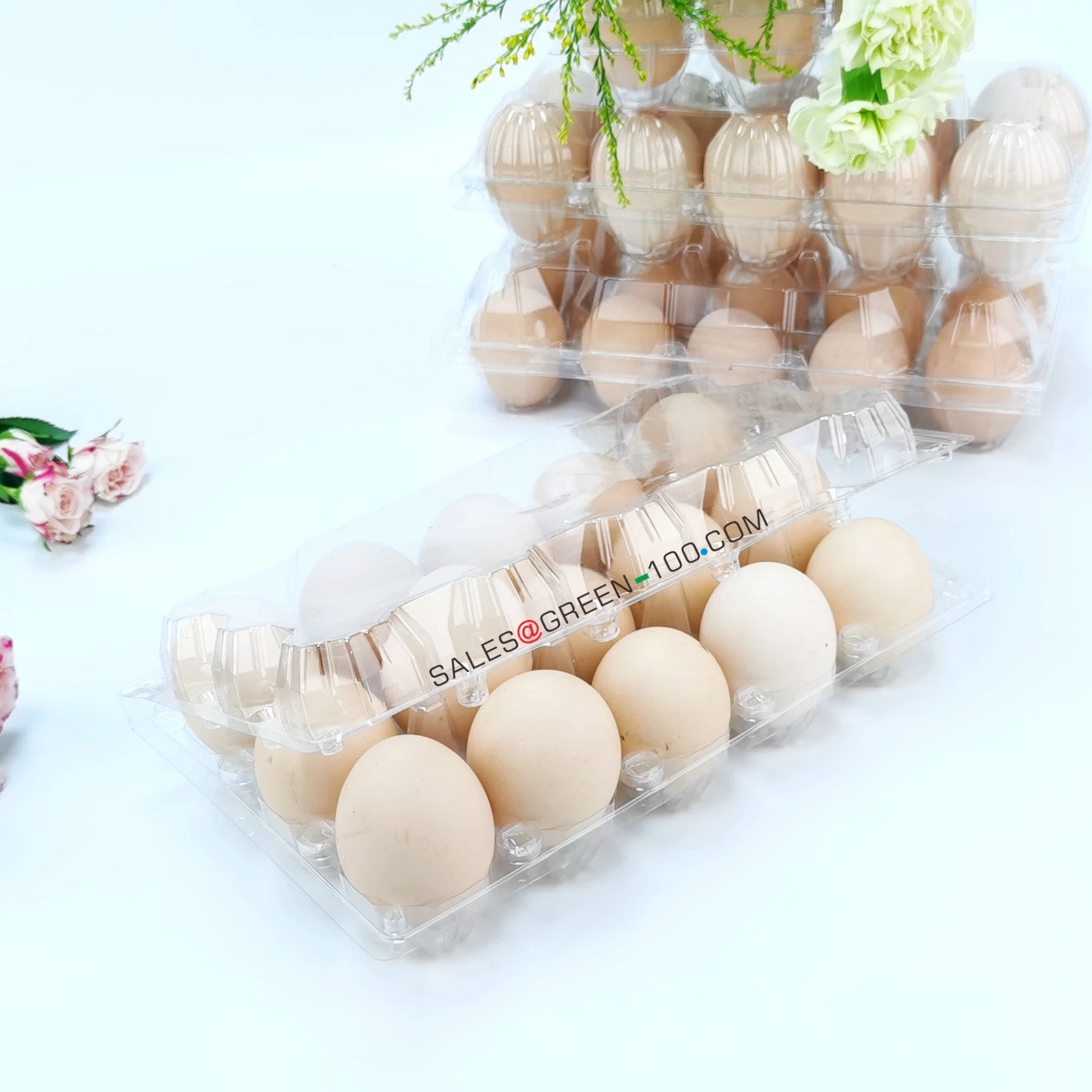 10PCS grain egg box packaging for chicken egg tray packaging egg package