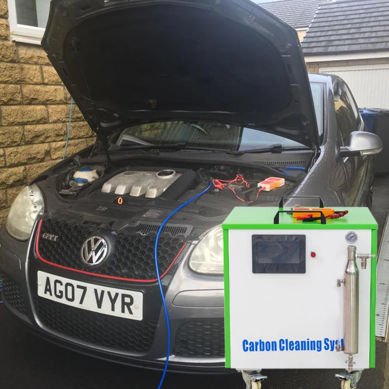Auto workshop equipment engine carbon deposits cleaner hho carbon cleaning machine