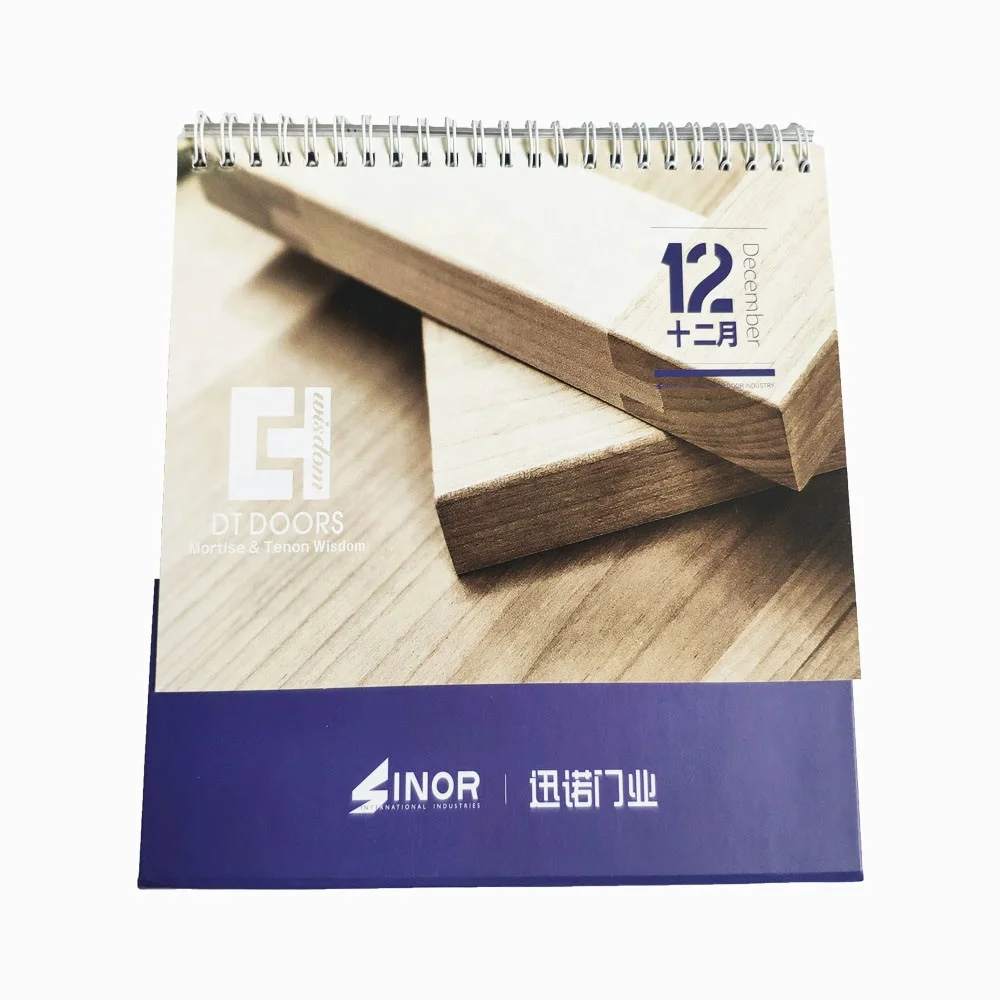 Печать на заказ 2020 ежедневный Настольный календарь Адвент-календарь