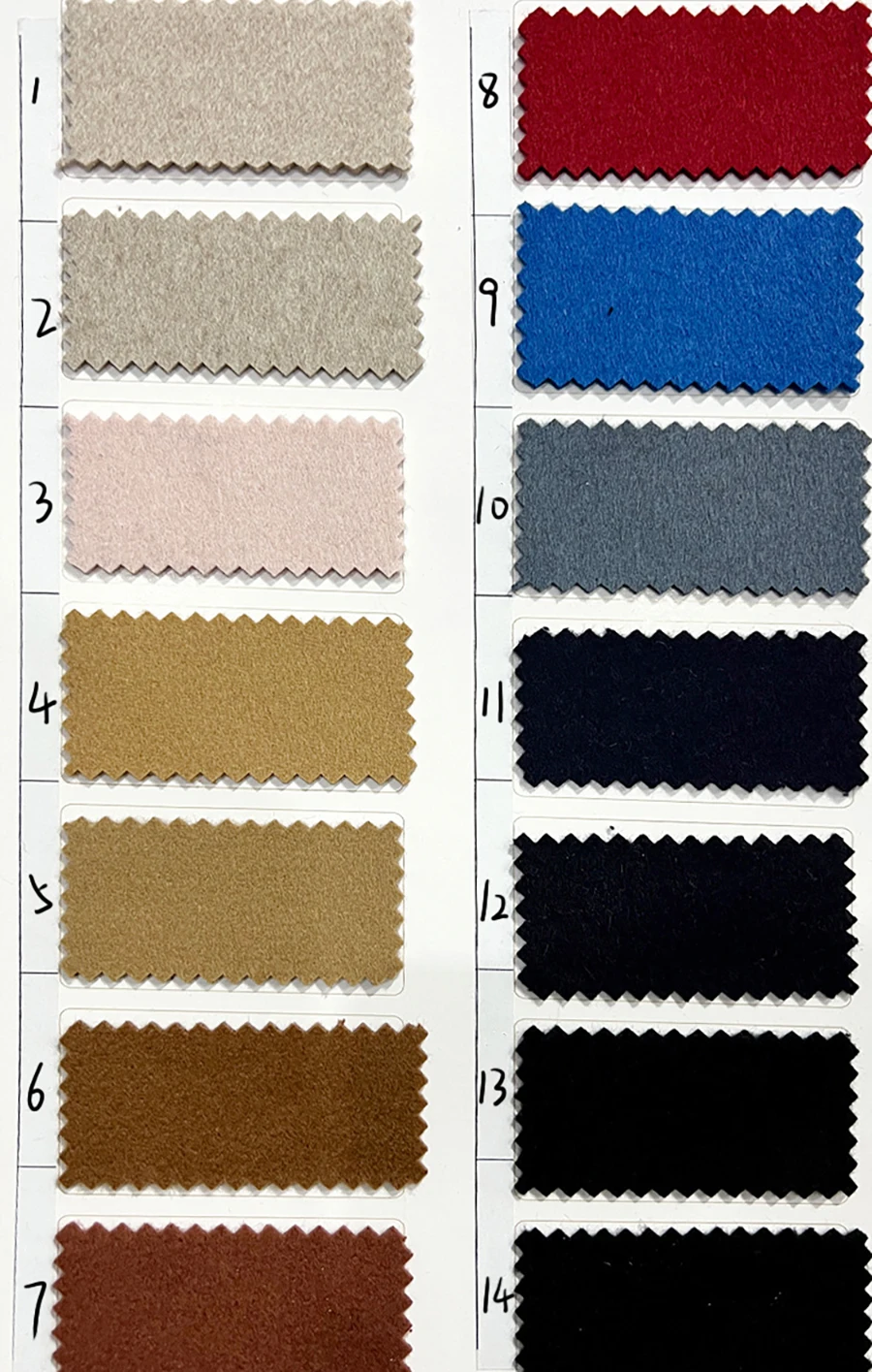 Silk and Cashmere Double-sided Fabric Cashmere Coat Fabric Autumn and Winter