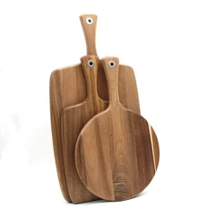 Custom Large Red Oak Wood Cutting Board With Juice Groove End Grain Wooden Chopping Block Kitchen Butcher Blocks