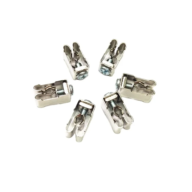 High precision power socket shrapnel stamping shrapnel brass phosphor copper spring metal shrapnel