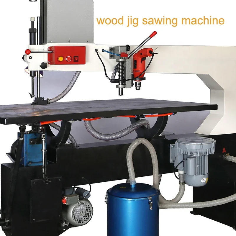 YTJ-1200C Electronic Power Jig Saw Chucking Wood Flat Jig Saw Machine For Die Making