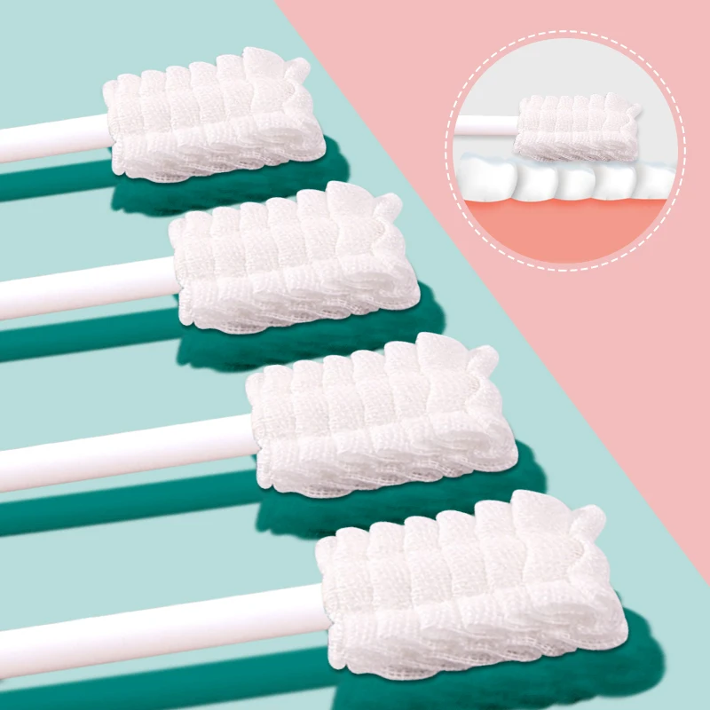 Friendly Gauze Mint medical absorbent Pregnancy tongue Cleaner Disposable Baby