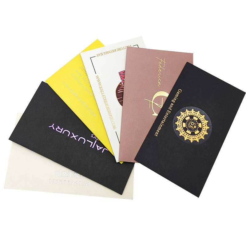 High-End Пользовательские именные карты QR код печати кредитной визитная карточка