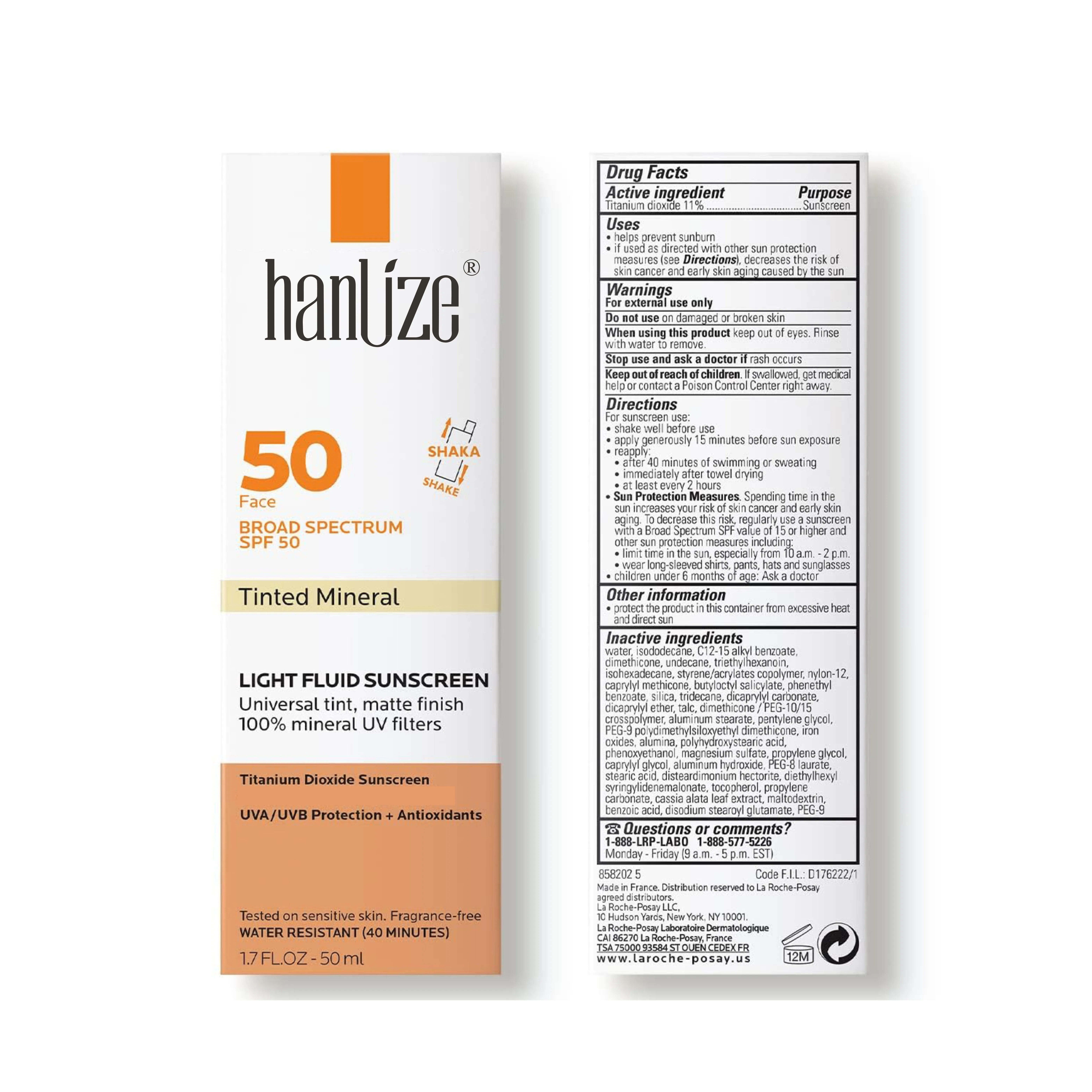 OEM 100% Mineral Facial Sunscreen Lotion with Broad Spectrum SPF 50 Zinc Oxide & Titanium Dioxide for Sensitive Adult Skin