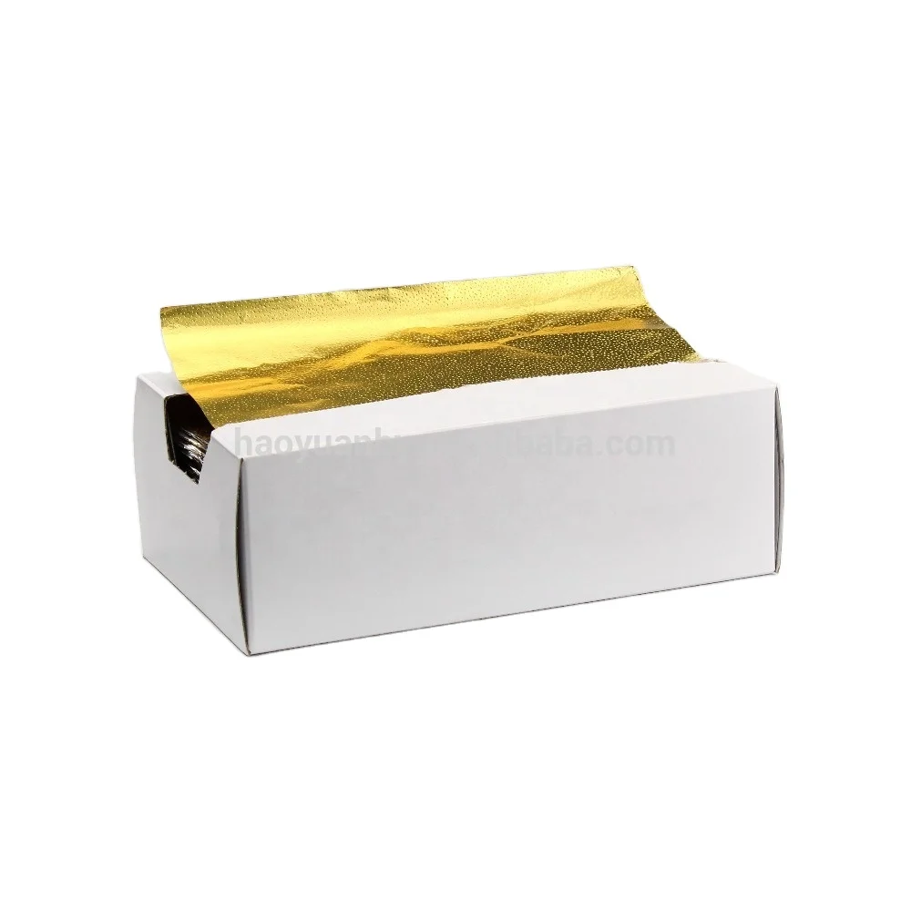 design printing aluminium foil hamburger wrapping paper