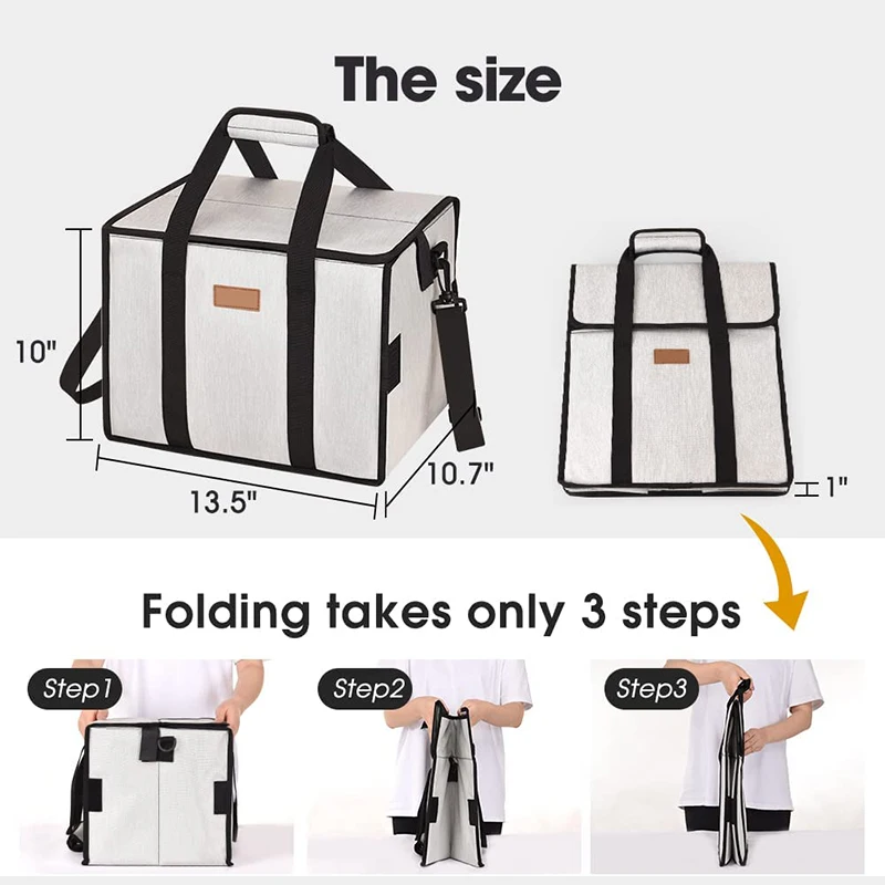 Custom Beach Hiking Durable Leak proof Collapsible Large Shoulder Strap Lunch Cool Box Picnic Thermal Insulated Cooler Bag