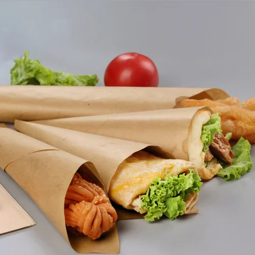 Variety Pack Checkered Dry Waxed Deli Food Grade Sandwich Hamburger Wrappers Oil Resistant Fast Food wax paper food wrapping