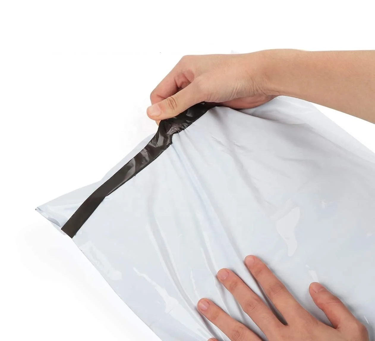 Plastic Mailer Shipping Package Envelope Bag Self Adhesive White Poly  Product Packaging Bag Courier Bag