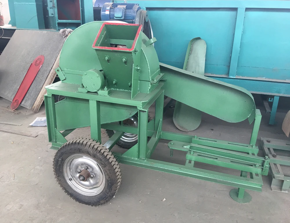 Маленькая дробилка для дерева и бамбука