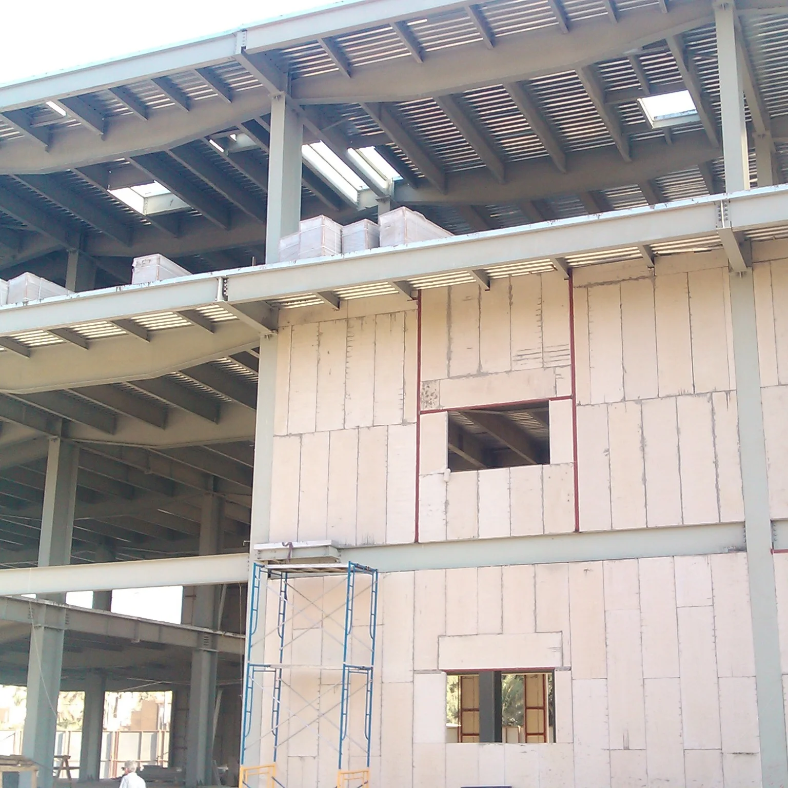 Saudi Arabia 100mm Wall Panel Light Weight Concrete EPS Sandwich panel