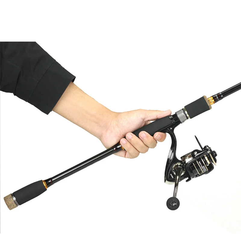 WeiHe 17pcs Fishing Rod And Reel Combo 1.8m 2.1m Rod Spinning Reel Lure Line Accessory Set