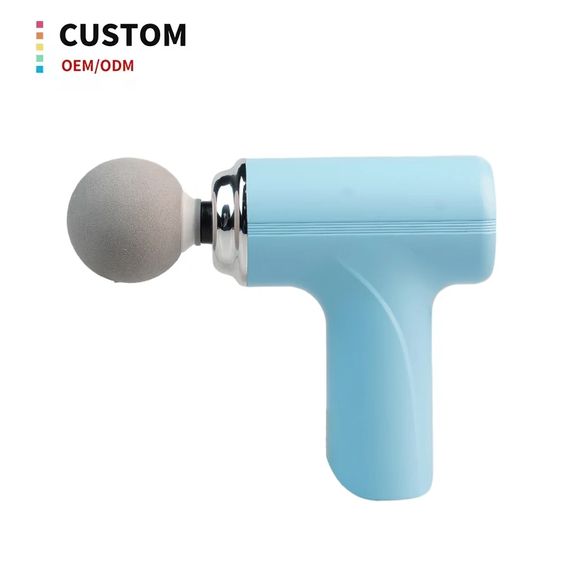 Wholesale Cordless Portable rechargeable Handheld Vibration Body Massager Muscle Deep Tissue Massage Gun