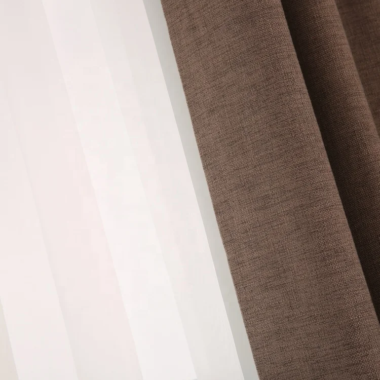 Luxury curtain easy operation smart remote control blackout uv protection smart window curtain for the living room