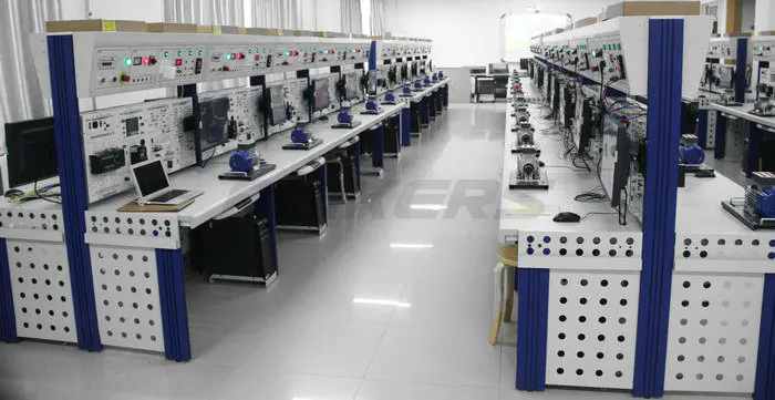 simulation s7 1200 device siemes teaching equipment education   S7-1200 network programmable controller teaching device