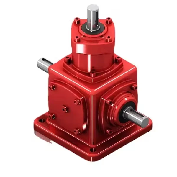 T Series 90 Degree Sprial Bevel Gear Reducer Gearbox Helical Bevel Speed Gearbox Reduction Gear Harmonic Gear