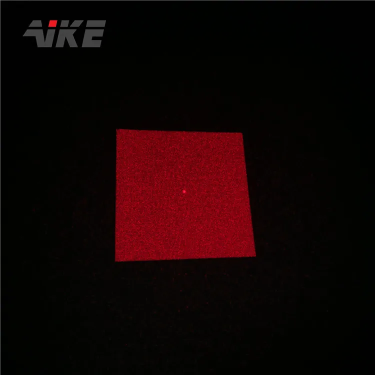 Квадратная сетка 51x51 линии 645/650 нм красный лазерный модуль DOE лазерный модуль с регулируемым фокусом